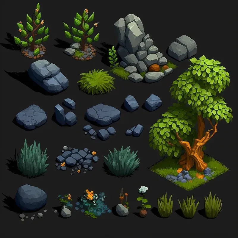 Videogame Environment Assets