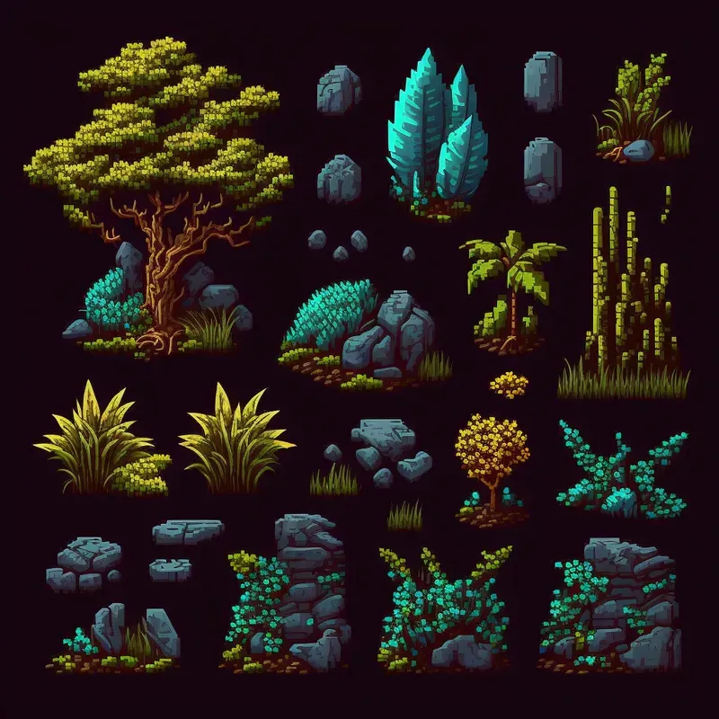 Videogame Environment Assets