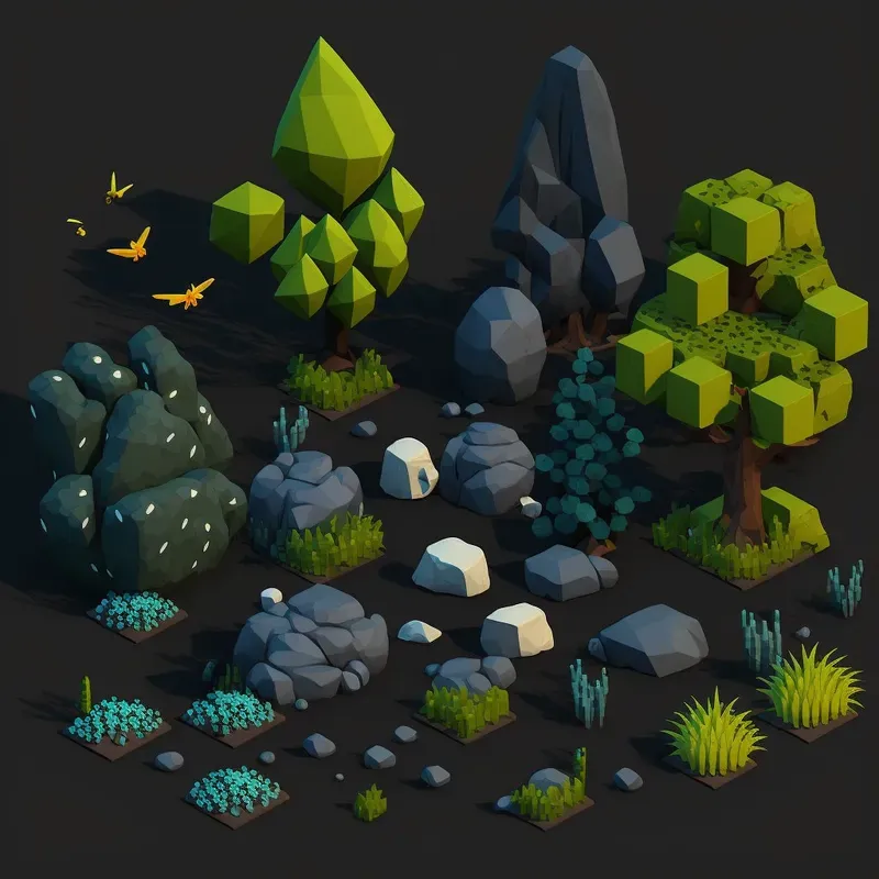 Videogame Environment Assets