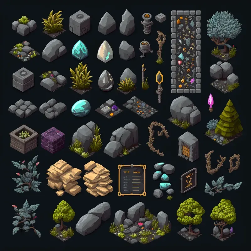 Videogame Environment Assets
