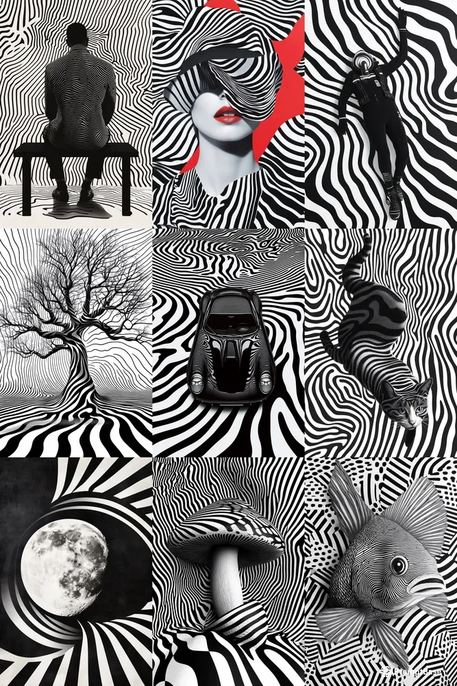 Op Art Posters