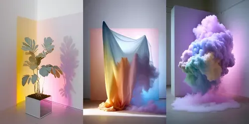 Surreal Studio Photographs generated by midjourney