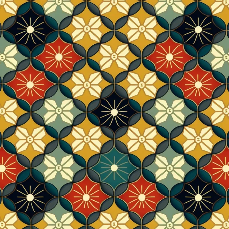 Modern Japanese Geometric Patterns