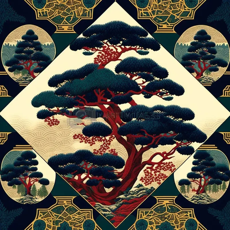 Modern Japanese Geometric Patterns