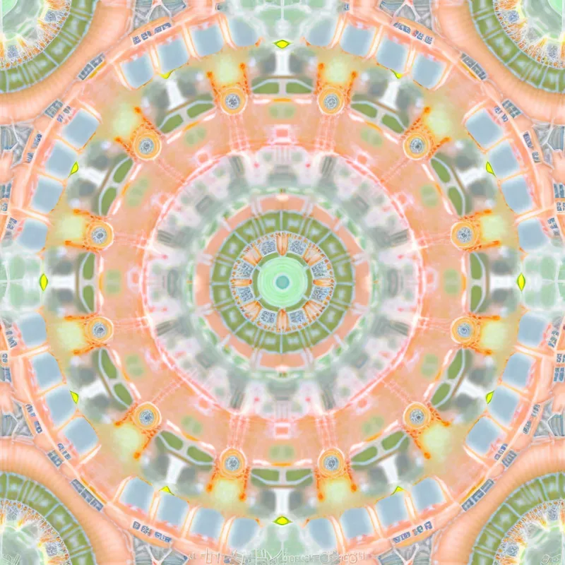 Modern Buddhist Mandala Patterns