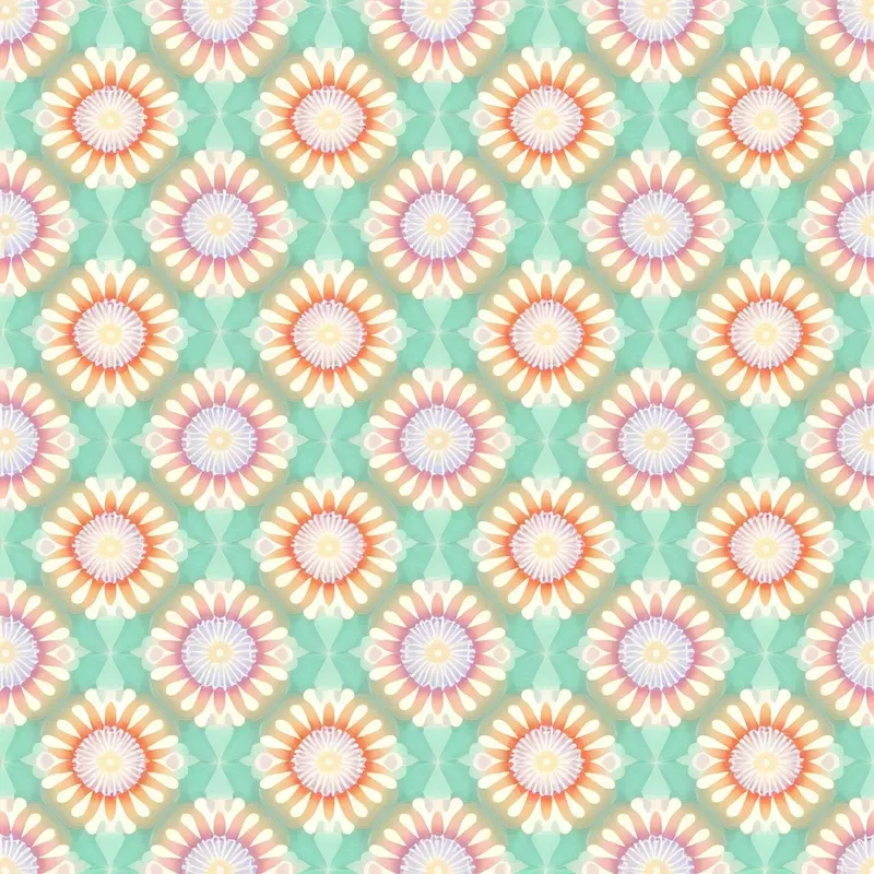 Modern Buddhist Mandala Patterns