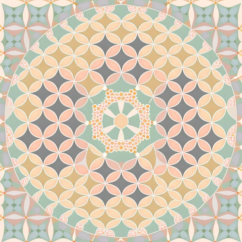 Modern Buddhist Mandala Patterns