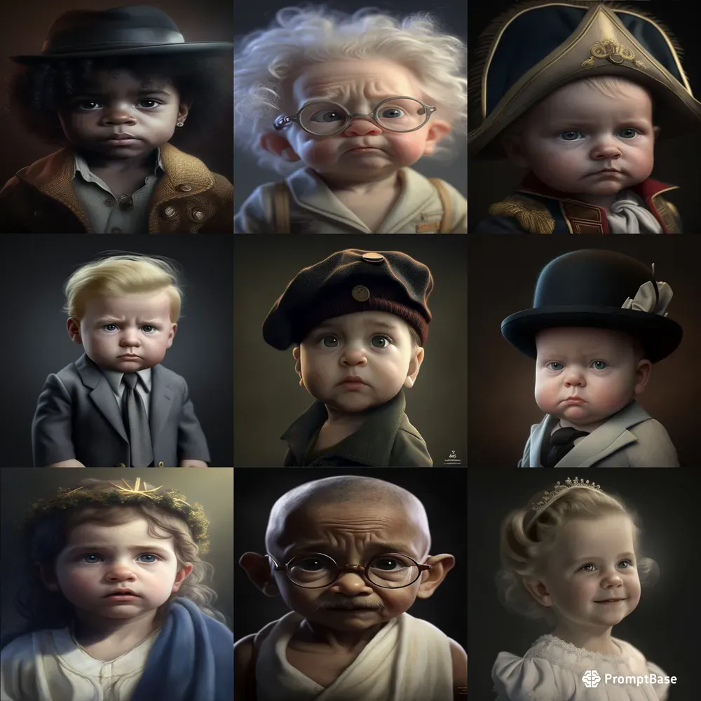 Baby Figures Of Famous People