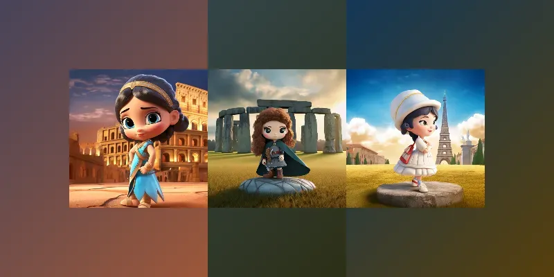 Cute Disney Princess In Modern World generated by undefined