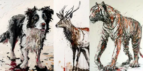 Expressionism Drawings generated by midjourney