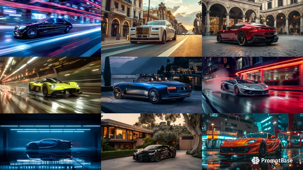 Luxury Car Angles Showcase