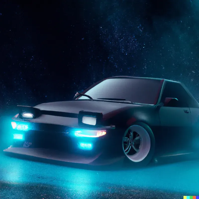 Synthwave Sports Cars