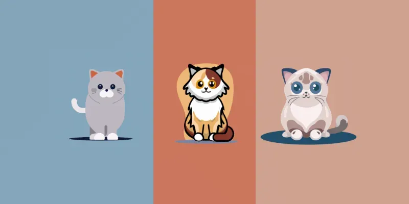 Cute Cat Illustrations generated by undefined