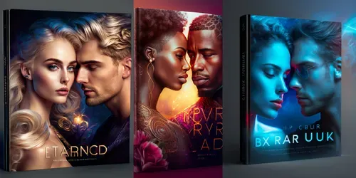 Romance Book Covers generated by midjourney