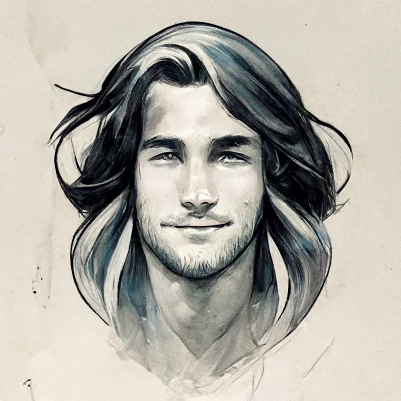 Realistic Pencil Sketch Portrait
