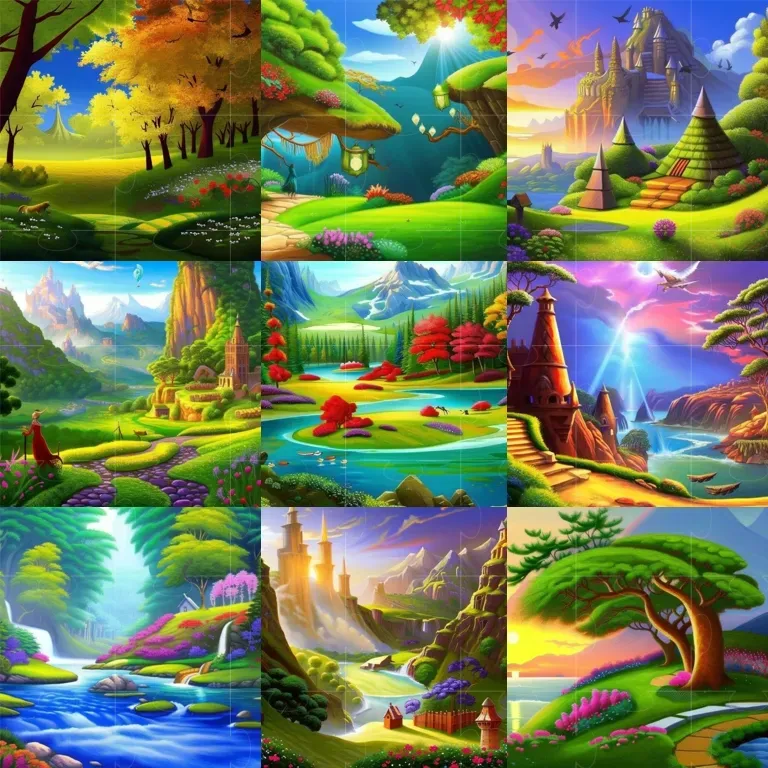 Mystical Landscape Artworks