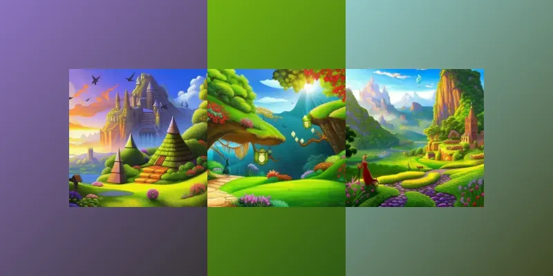 Mystical Landscape Artworks generated by undefined