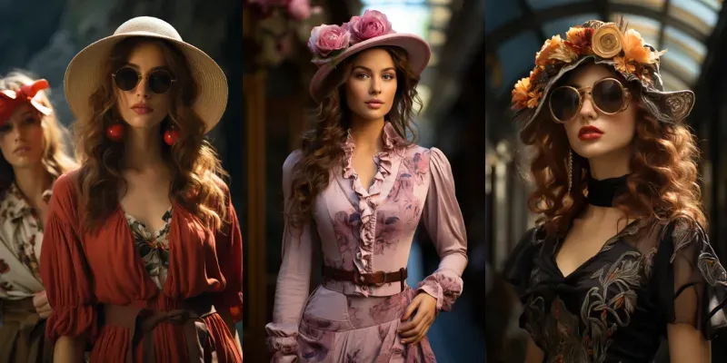 Different Times And Fashion Style generated by undefined