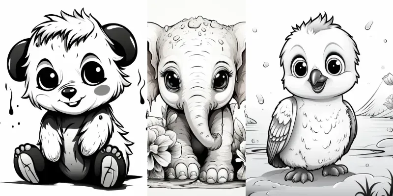 Pixar-style Baby Animal generated by undefined