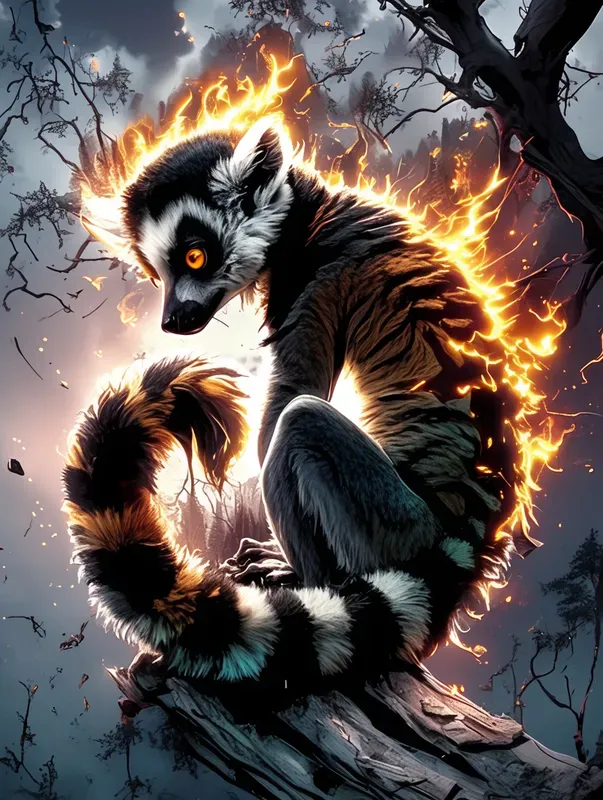 Wild Animals Of The Burning Lands