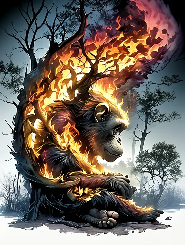 Wild Animals Of The Burning Lands