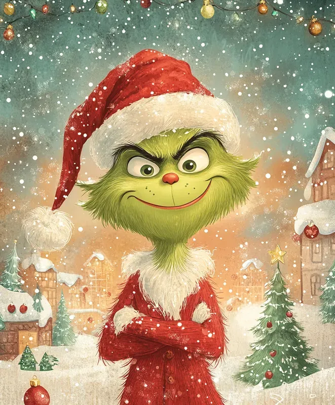 Vintage Cozy Christmas Illustrations