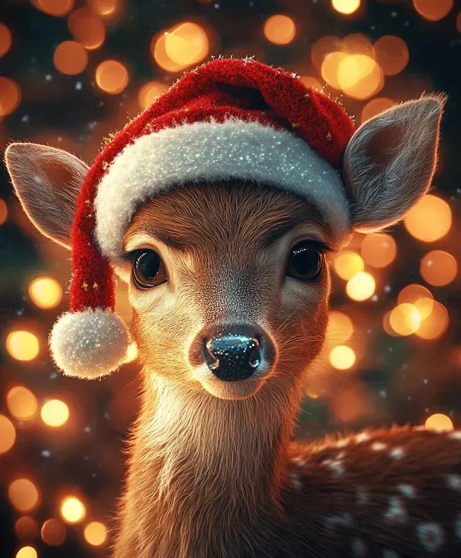 Adorable Christmas Animals