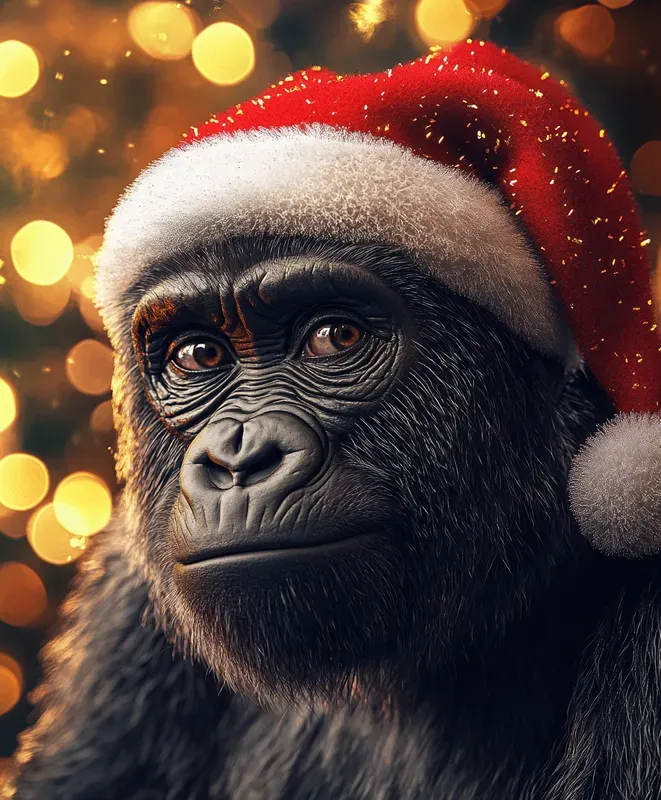 Adorable Christmas Animals