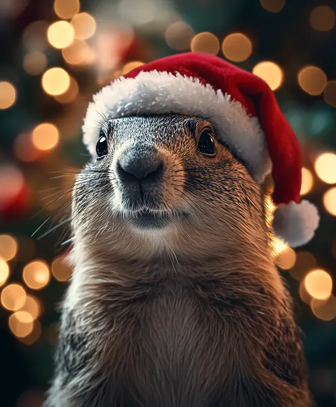 Adorable Christmas Animals