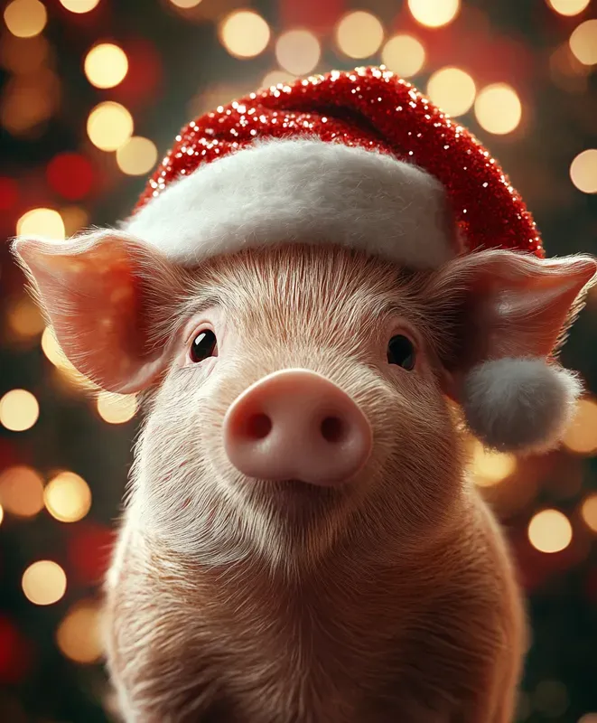 Adorable Christmas Animals