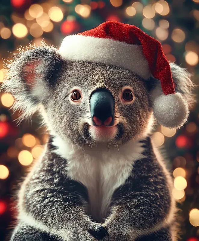 Adorable Christmas Animals