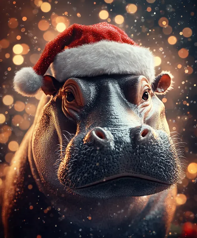 Adorable Christmas Animals