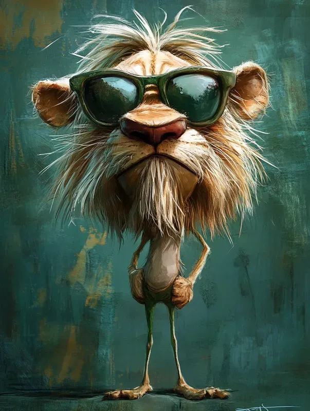 Caricatures Of Bizarre Animals