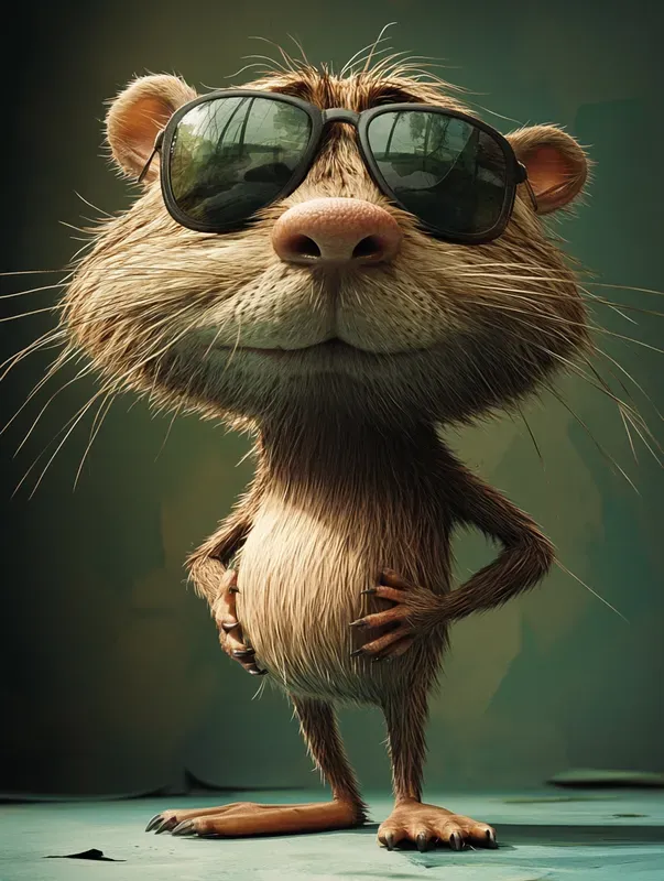 Caricatures Of Bizarre Animals