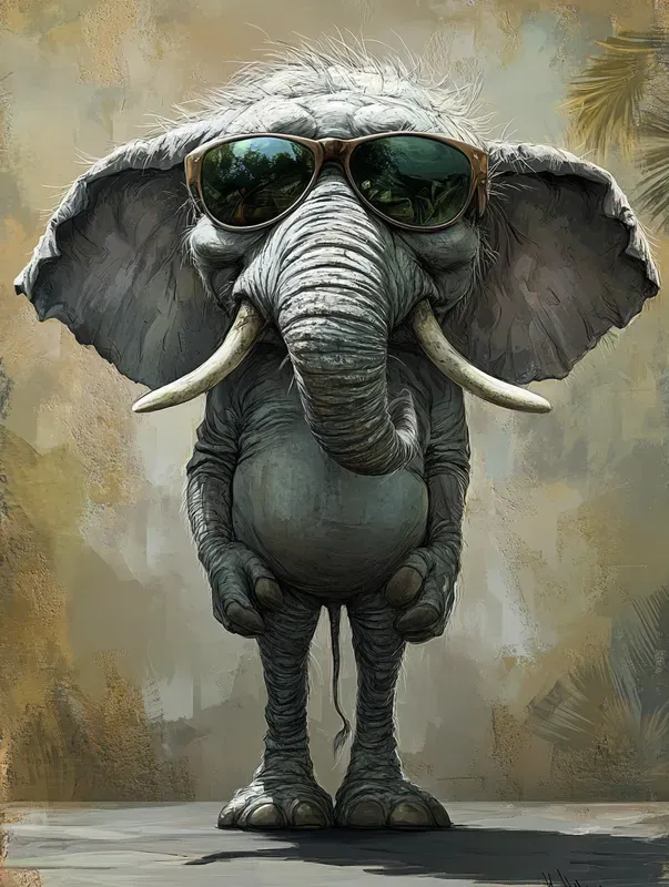 Caricatures Of Bizarre Animals