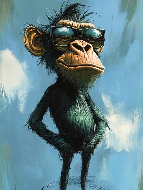 Caricatures Of Bizarre Animals