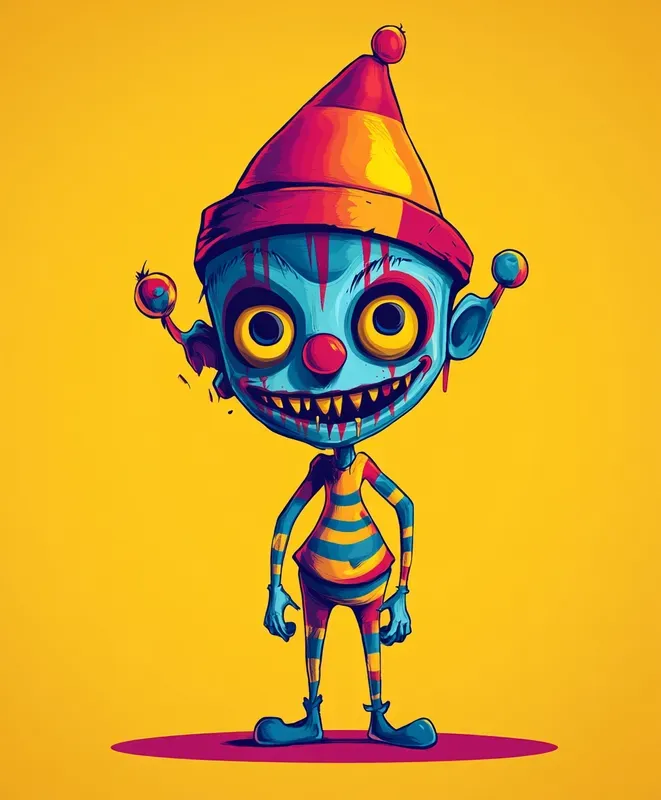 Cartoon Characters With Spooky Twists