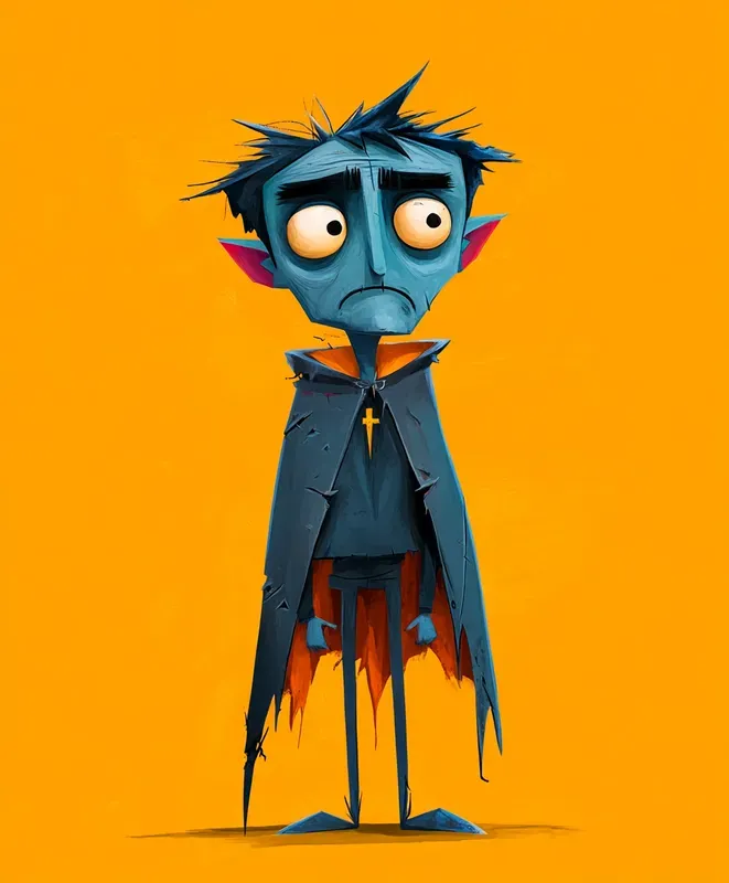 Cartoon Characters With Spooky Twists