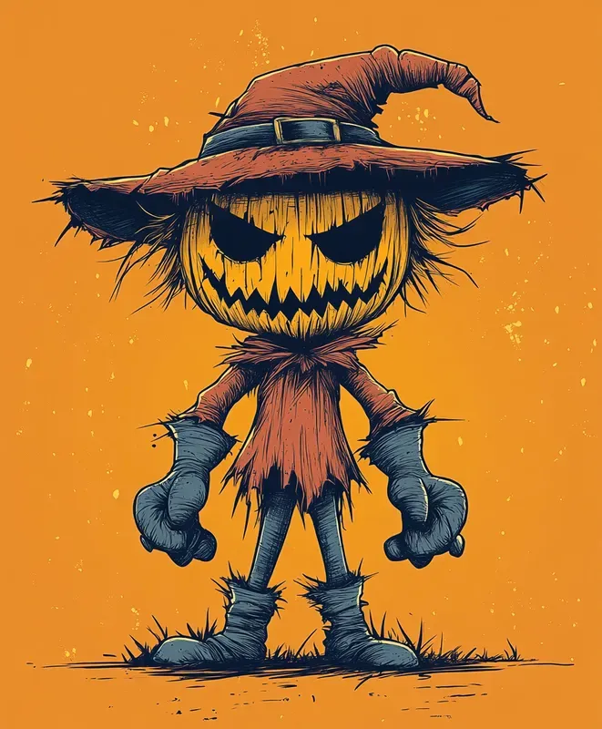 Cartoon Characters With Spooky Twists