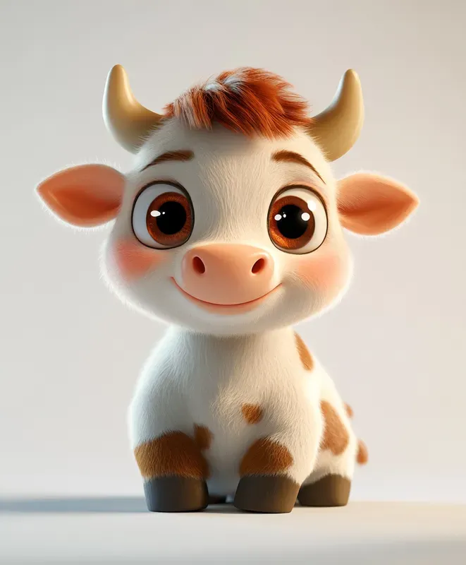 Realistic 3D Cartoon Animals