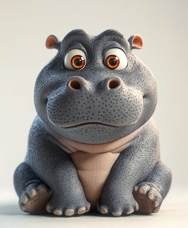 Realistic 3D Cartoon Animals