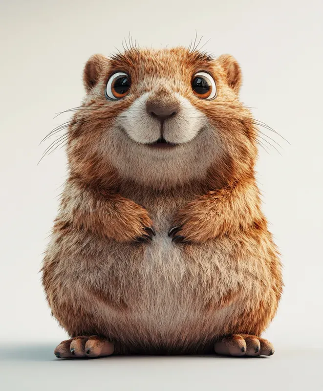 Realistic 3D Cartoon Animals