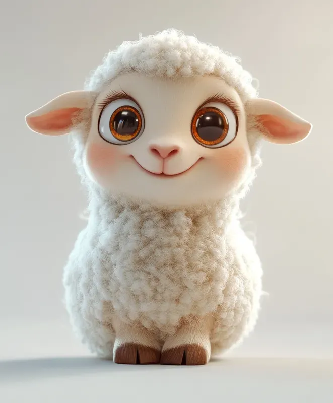 Realistic 3D Cartoon Animals
