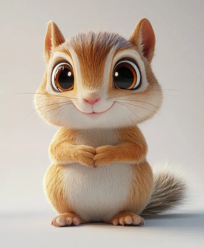 Realistic 3D Cartoon Animals