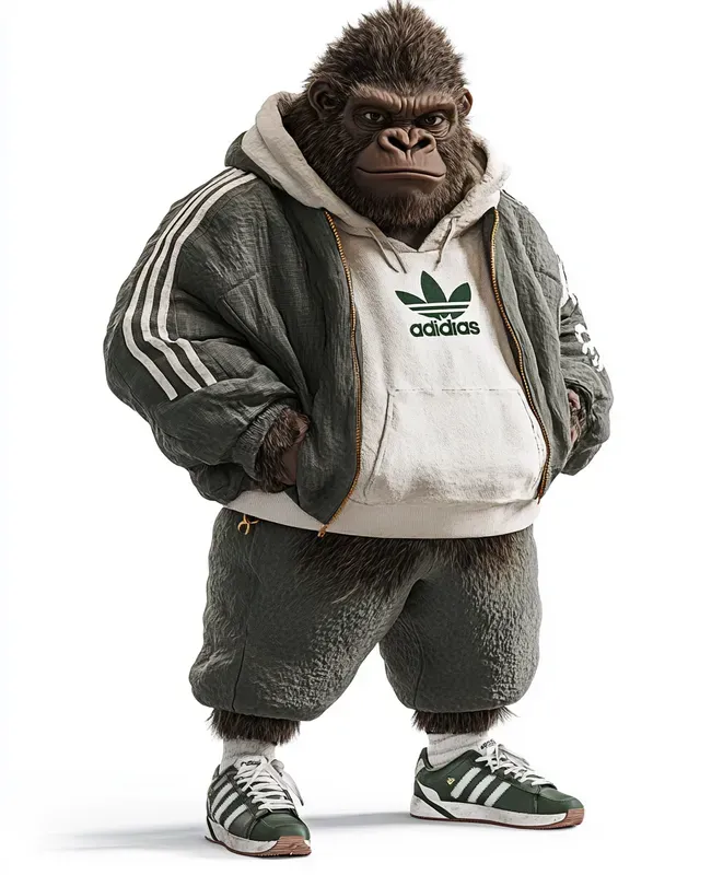 Playful 3D Animals In Sporty Tracksuits
