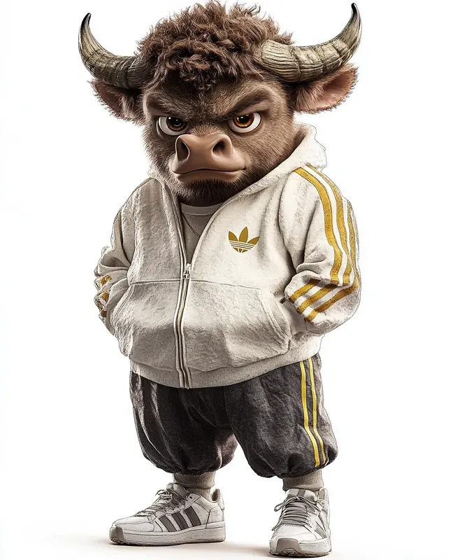 Playful 3D Animals In Sporty Tracksuits