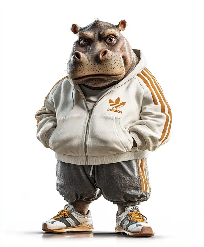 Playful 3D Animals In Sporty Tracksuits
