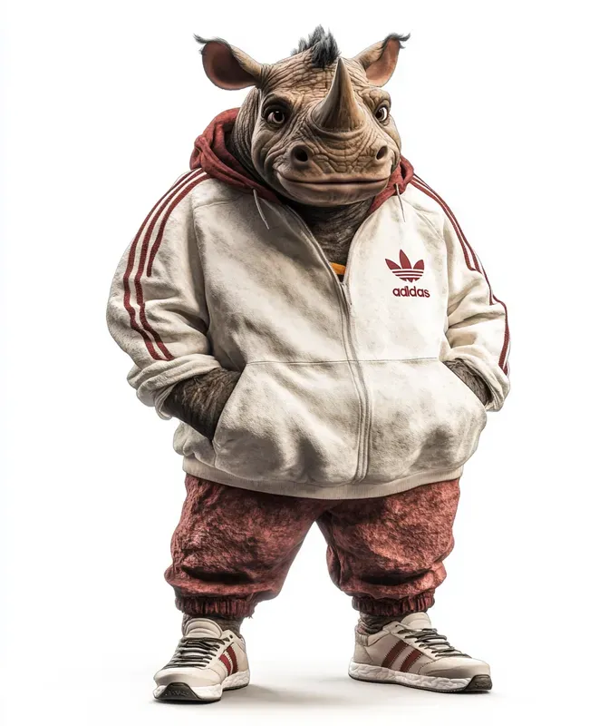 Playful 3D Animals In Sporty Tracksuits