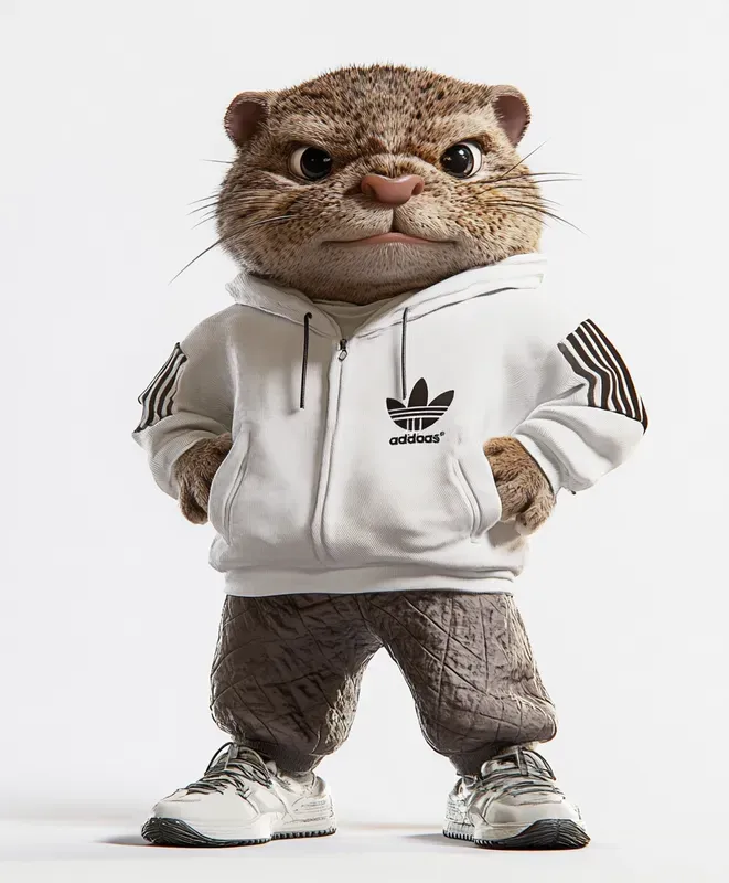 Playful 3D Animals In Sporty Tracksuits