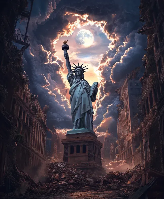Surreal Alternate Realities Of Landmarks
